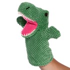 Мягкая игрушка на руку «Динозавр», 26 см, цвет зелёный - Фото 2