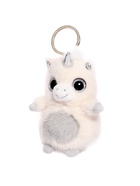 Детский брелок «Единорожка», мягкий, 12 см, цвет серебряный - Фото 3