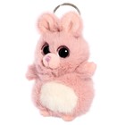 Мягкая игрушка «Зайка», цвет розовый, 13 см - Фото 2