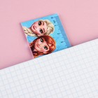 Линейка-закладка пластиковая 20 см, "Таблица Умножения" Холодное сердце, гибкая - фото 24387273