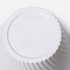 Кашпо для цветов со вставкой «Луи», 1.2 л, цвет белый - Фото 3