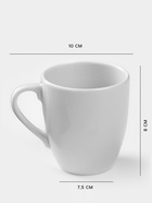 Кружка Добрушский завод «Бельё», 200 мл, фарфор, белая - Фото 2