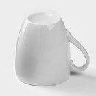 Кружка Добрушский завод «Бельё», 200 мл, фарфор, белая - Фото 5