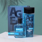 Подарочный набор для мужчин Agent Secret: гель для душа, 250 мл+ парфюмерная вода, 100 мл (по мотивам Blue Label (Givenchy) - фото 320123766