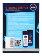 Подарочный набор косметики для мужчин Strong Energy: гель для душа, 250 мл + шампунь, 250 мл - Фото 11