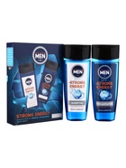 Подарочный набор косметики для мужчин Strong Energy: гель для душа, 250 мл + шампунь, 250 мл - Фото 4