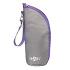 Термосумка для бутылочки M&B на молнии, серая - Фото 2