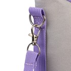 Термосумка для бутылочки M&B на молнии, серая - Фото 3