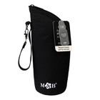 Термосумка для бутылочки M&B на молнии, чёрная - Фото 7