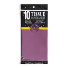 Бумага упаковочная тишью, баклажановый, 50×66 см - Фото 3