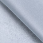 Бумага упаковочная тишью, серая, 50×66 см - Фото 1