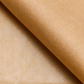 Бумага упаковочная тишью, крафтовый, 50 х 66 см (комплект 10 шт)