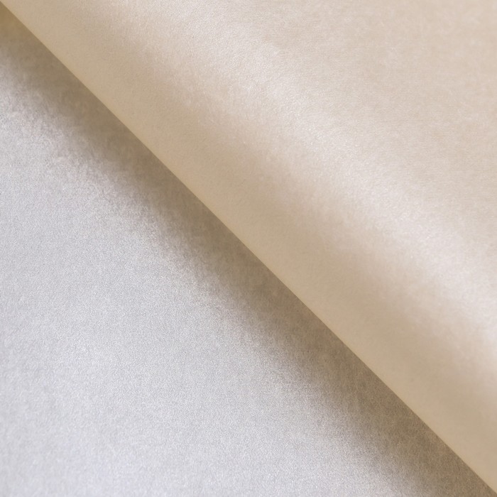 Бумага упаковочная тишью, «Жемчужная», натуральный, 50×70 см - Фото 1