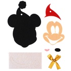 Ёлочная игрушка из фетра своими руками на новый год «Микки Маус», набор для творчества - Фото 4