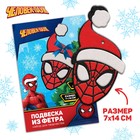 Набор для творчества на Новый год "Подвеска из фетра", Человек-паук - фото 320124048