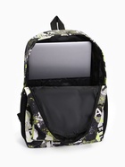 Рюкзак школьный на молнии, с карманами, с принтом, размер 30×13×42 см, жёлтый/серый - Фото 5