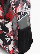 Рюкзак школьный на молнии, с карманами, с принтом, размер 30×13×42 см, красный/серый - Фото 9