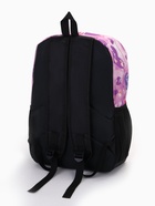 Рюкзак школьный на молнии, с карманами, с рисунком, размер 30×13×42 см, сиреневый/фиолетовый - Фото 8