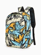 Рюкзак школьный, на молнии, три наружных кармана, 30×13×42 см, разноцветный - Фото 4