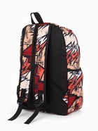 Рюкзак школьный на молнии, с карманами, с принтом, размер 30×13×42 см, разноцветный - фото 119330417