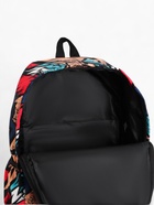 Рюкзак школьный на молнии, с карманами, с принтом, размер 30×13×42 см, красный - Фото 11