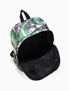 Рюкзак Буквы, 30*13*42, отд на молнии, 3 н/кармана, зеленый - фото 809277480 Рюкзак Буквы, 30*13*42, отд на молнии, 3 н/кармана, зеленый - фото 809277480