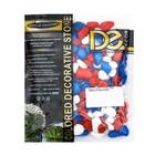 Грунт для аквариума DECOR DE «Галька цветная», фр. 8-12 мм, белый-синий-красный, 800 г - Фото 2