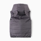 Жилет детский, цвет серый, рост 92 см - фото 25327221