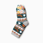 Носки детские махровые "Скандинавские узоры" цвет серый, размер 22-24 - Фото 3