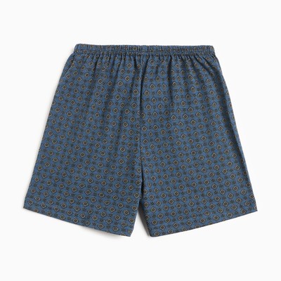 Трусы для мальчика, цвет узор на индиго, рост 128 см (64)