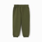 Костюм детский (толстовка, брюки), цвет зелёный, рост 80 см - Фото 9