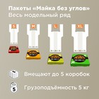 Пакеты для пиццы полиэтиленовые "Майка без углов S" прозрачные 24 х 50 см - Фото 5