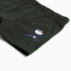 Трусы-боксеры для мальчика, цвет тёмно-зелёный, рост 134-140 см - фото 26023457