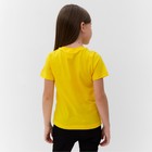 Футболка для девочки, цвет жёлтый/арбузики, рост 104-110 см - Фото 5