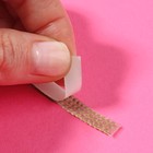 Стразы самоклеящиеся, с голографией, d=2×7 мм, 4.5±0.5 м, цвет серебряный - Фото 5