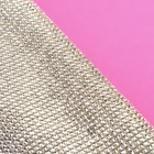 Стразы самоклеящиеся на листе, d=2 мм, 40×24 см, цвет серебряный - Фото 2