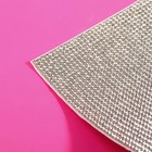 Стразы самоклеящиеся на листе, d=2 мм, 40×24 см, цвет серебряный - Фото 3