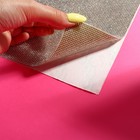 Стразы самоклеящиеся на листе, d=2 мм, 40×24 см, цвет серебряный - Фото 5