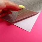 Стразы самоклеящиеся на листе, с голографией, d=2 мм, 40×24 см, цвет серебряный - Фото 5