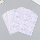 Набор бумаги для скрапбукинга 12 листов 12 дизайнов "Дамаск" 160 гр 15,2х15,2 см - фото 11002802
