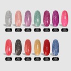 Гель лак для ногтей, светоотражающий, трехфазный, 8 мл, LED/UV, зелёный (009) - Фото 5