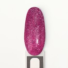 Гель лак для ногтей, светоотражающий, трехфазный, 8 мл, LED/UV, розовый (012) - Фото 9