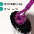 Гель лак для ногтей, светоотражающий, трехфазный, 8 мл, LED/UV, фиолетовый (013) - Фото 2
