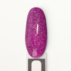Гель лак для ногтей, «SHINING STAR», светоотражающий, 3-х фазный, 8мл, LED/UV, цвет пурпурный (013) - Фото 9