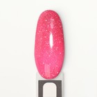Гель лак для ногтей, «SHINING STAR», светоотражающий, 3-х фазный, 8мл, LED/UV, цвет розовый (017) - Фото 9