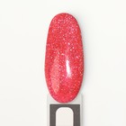 Гель лак для ногтей, «SHINING STAR», светоотражающий, 3-х фазный, 8мл, LED/UV, цвет красный (022) - Фото 9