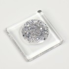 Гель лак для ногтей, с блёстками, трехфазный, 8 мл, LED/UV, прозрачный, серебристый (01) - Фото 8