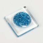 Гель лак для ногтей, «GLITTER FLASH», 3-х фазный, 8мл, LED/UV, цвет прозрачный/голубой (04) - Фото 13