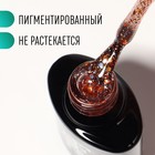 Гель лак для ногтей, «GLITTER FLASH», 3-х фазный, 8мл, LED/UV, цвет прозрачный/терракотовый(06) - Фото 2