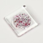 Гель лак для ногтей, с блёстками, трехфазный, 8 мл, LED/UV, прозрачный, розовый (07) - Фото 10